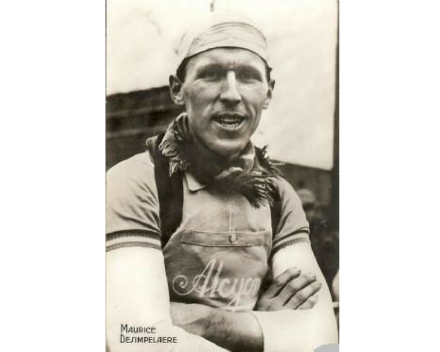 Wevelgemnaar Maurice Desimpelaere wint Gent-Wevelgem in 1947 !